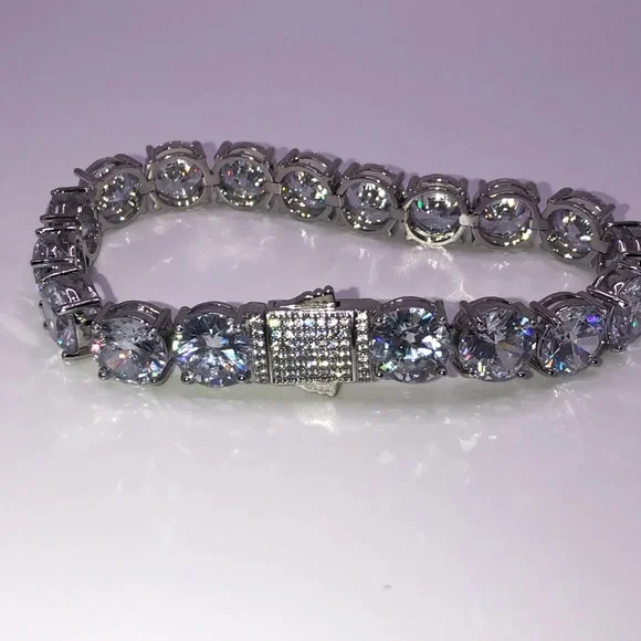 63ct Tennis Bracelet - Picture 7 of 14
